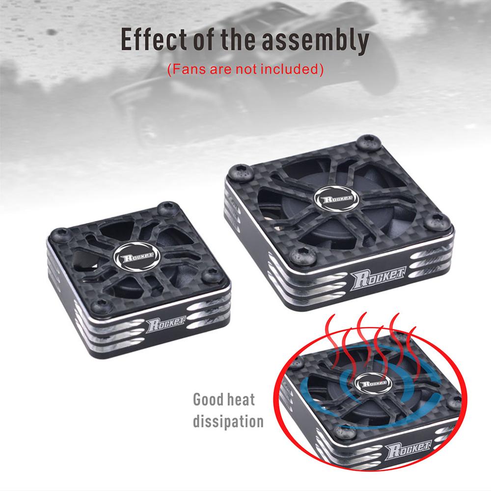 Rc Hobby Motor - Surpass Hobby Rocket Carbon Cooling Fan