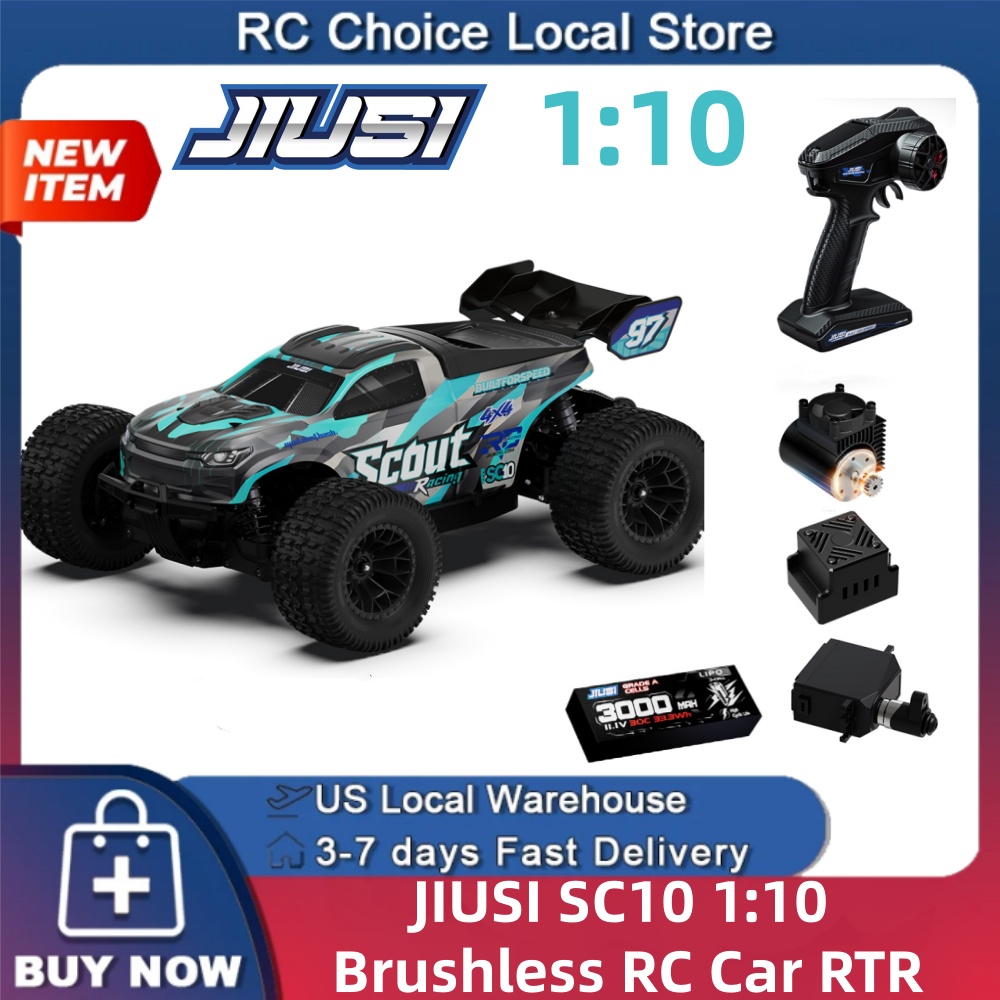 Rc Hobby Toucan - JIUSI SC10 1/10 Brushless RC Car