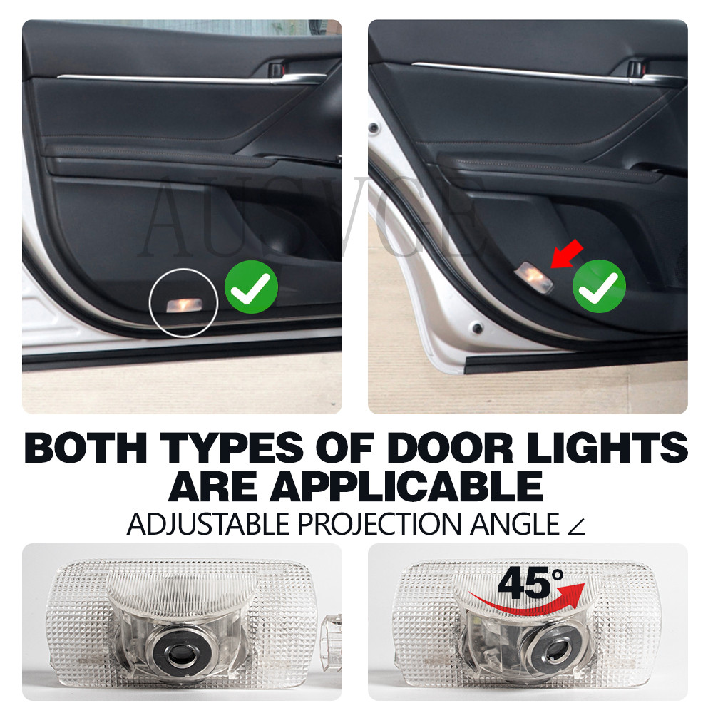LED Car Door Welcome Ghost Sha - Rc Hobby Toucan ulasan dan harga