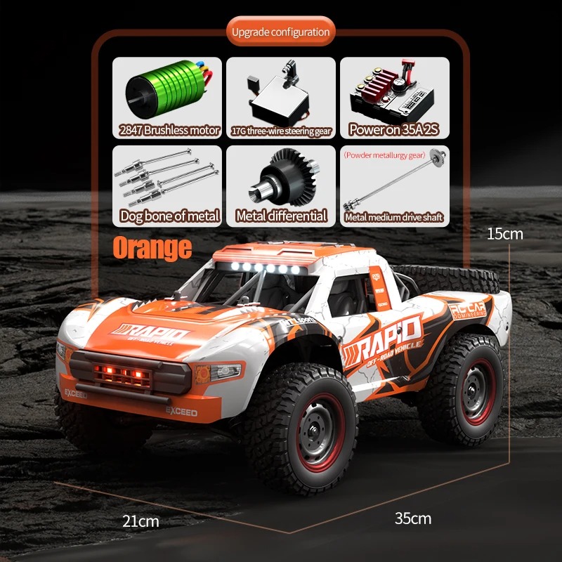 JJRC Q130 1:16 70KM/H 4WD RC C - Rc Hobby Toucan ulasan dan harga
