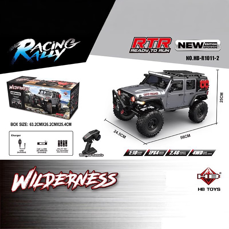 HB 1/10 4WD R1011 New Upgraded - Rc Hobby Toucan ulasan dan harga