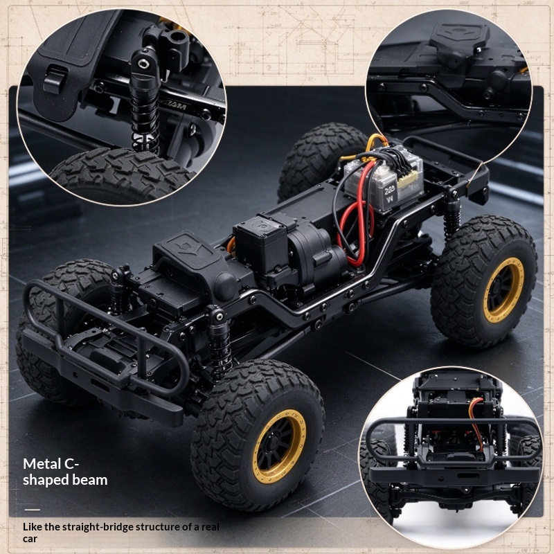 FMS 1/24 Licensed Land Rover C - Rc Hobby Land ulasan dan harga
