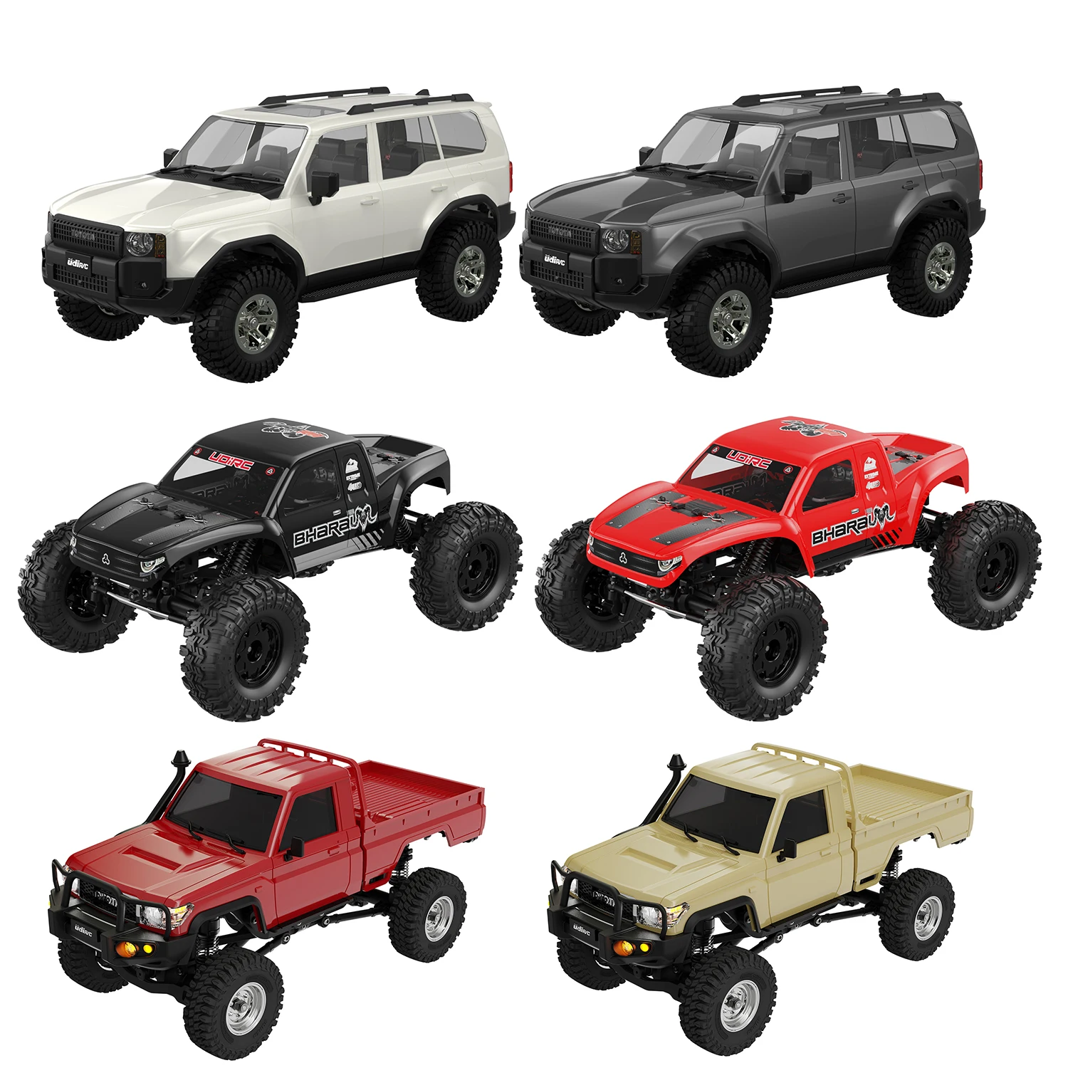 UDIRC 1/18 1/24 Scale Rock Cra - Rc Hobby Grade Truck ulasan dan harga